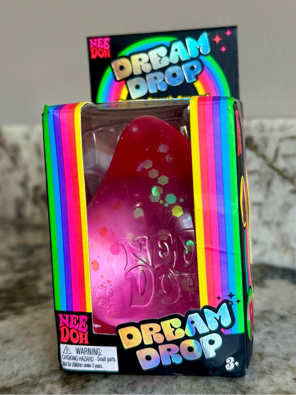 NeeDoh Dream Drop Authentic Pink Schylling